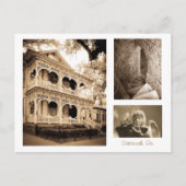 Gingerbrood House - Savannah, GA Briefkaart (Voorkant)