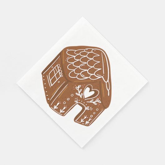 Gingerbrood House Servet (Hoek)