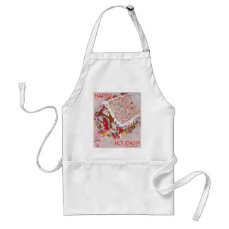 Gingerbrood House Standaard Schort