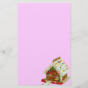 Gingerbrood House Stationery Briefpapier