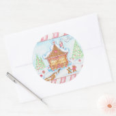 Gingerbrood House Sticker (Envelop)