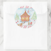 Gingerbrood House Sticker (Tas)