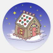 Gingerbrood House Stickers (Voorkant)