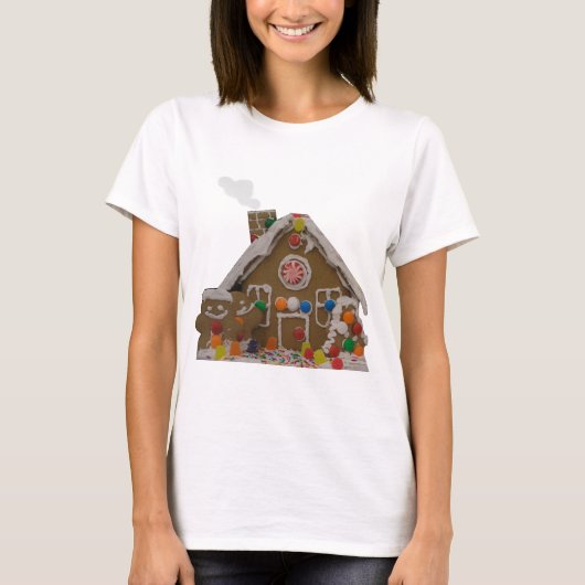 Gingerbrood House T-shirt (Voorkant)