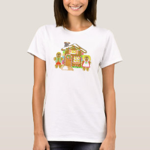 Gingerbrood House - T-shirt voor vrouwen en jonger