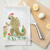 Gingerbrood House Theedoek (Quarter Fold)