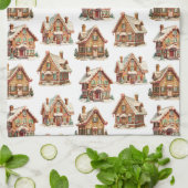 Gingerbrood House Theedoek (Gevouwen)