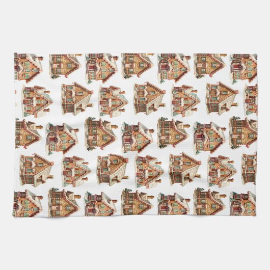 Gingerbrood House Theedoek (Horizontaal)