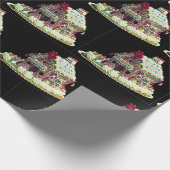 Gingerbrood House Treking Wrapping Paper Cadeaupapier (Hoek)