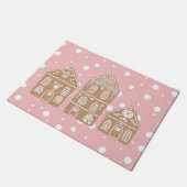 Gingerbrood House Village Illustration Doormat Deurmat (Schuin)
