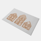 Gingerbrood House Village Illustration Doormat Deurmat (Schuin)