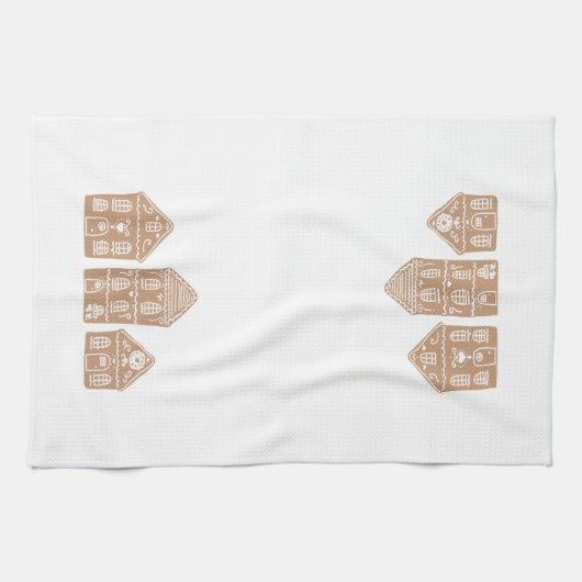 Gingerbrood House Village Kitchen Towel Theedoek (Horizontaal)
