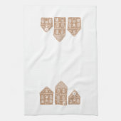 Gingerbrood House Village Kitchen Towel Theedoek (Verticaal)