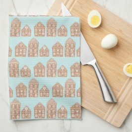 Gingerbrood House Village Kitchen Towel Theedoek