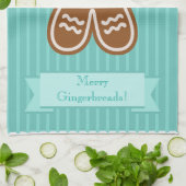 Gingerbrood Hugs Theedoek (Gevouwen)