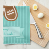 Gingerbrood Hugs Theedoek (Quarter Fold)