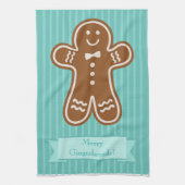 Gingerbrood Hugs Theedoek (Verticaal)