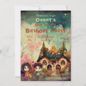 Gingerbrood Huis angstaanjagende verjaardag Kaart (Voorkant)