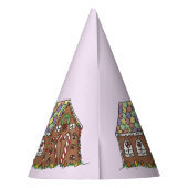 GingerBrood Huis Thuis Sweet Thans Kerstmis Feesthoedjes (Achterkant)