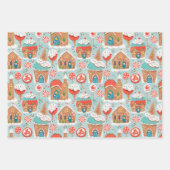 Gingerbrood Inpakpapier Vel (Voorkant 2)