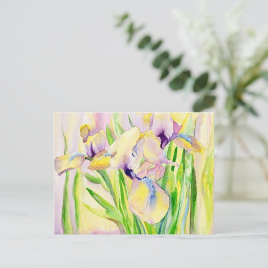 Gingerbrood Iris Briefkaarten (Staand voorkant)