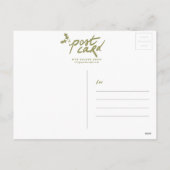 Gingerbrood Katten op donkere chocolade - Handteke Feestdagenkaart (Achterkant)