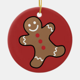 Gingerbrood Keramisch Ornament
