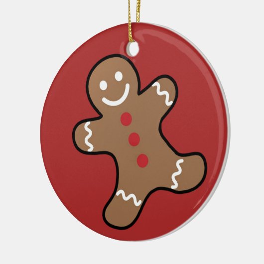 Gingerbrood Keramisch Ornament (Links)