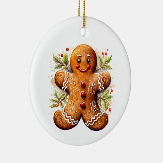 Gingerbrood Keramisch Ornament (Rechts)