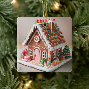 Gingerbrood Keramisch Ornament