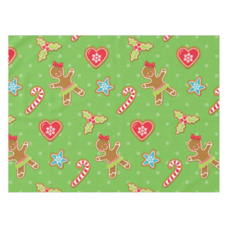 Gingerbrood Kerst-kerstcadeau Tafelkleed