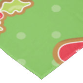 Gingerbrood Kerst-kerstcadeau Tafelkleed (Gekanteld)