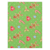 Gingerbrood Kerst-kerstcadeau Tafelkleed (Voorkant)