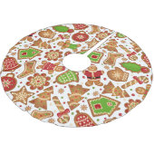 Gingerbrood Kerstboom Rok (Gekanteld)