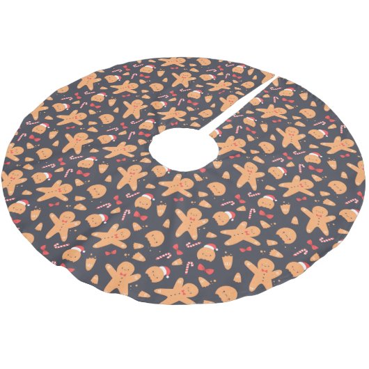 Gingerbrood Kerstboom Rok (Gekanteld)