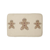 Gingerbrood kerstcadeau voor mannen badmat (Voorkant)