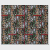 Gingerbrood Kerstmis Cadeaupapier (Vlak)