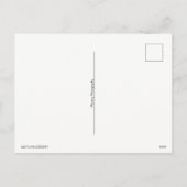 Gingerbrood Kerstmis Feestdagenkaart (Achterkant)