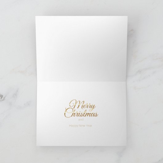 Gingerbrood Kerstmis Kaart (Binnen)