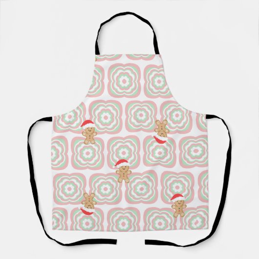 Gingerbrood Kerstmis Schort (Voorkant)