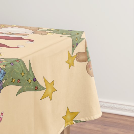 Gingerbrood Kerstmis Tafelkleed (Voorbeeld)