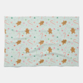 Gingerbrood Kerstmis Theedoek (Horizontaal)