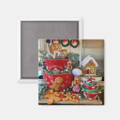 Gingerbrood Kitchen Magneet (Voorkant / Achterkant)