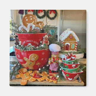 Gingerbrood Kitchen Magneet