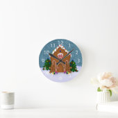 Gingerbrood - Klokkast Ronde Klok (Huis)