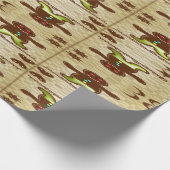 Gingerbrood-koekje Cadeaupapier (Hoek)