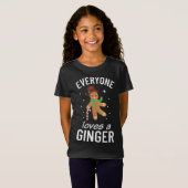 Gingerbrood Koekje Iedereen houdt van een gember T-shirt (Voorkant volledig)