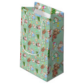 Gingerbrood Koekje Mint Cadeautasje (Achterkant Gekanteld)