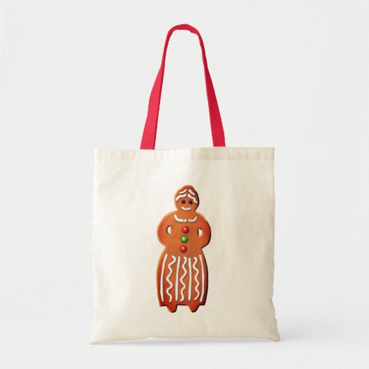 Gingerbrood koekje tote bag (Voorkant)