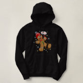 Gingerbrood Koekjes dit seizoen is de heilige U Hoodie (Design voorkant)